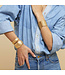 Gas Bijoux Wild gold large bracelet
