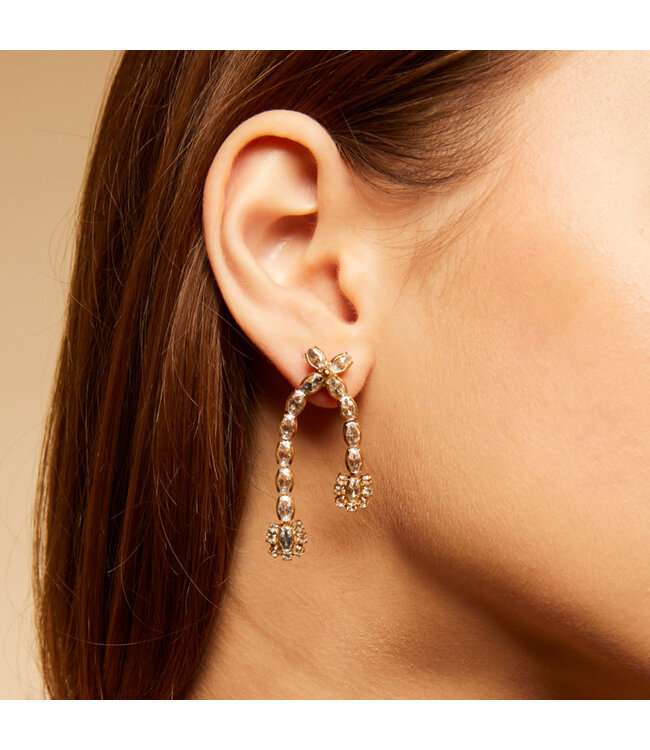 Gas Bijoux Copy of Biba hoop small grey