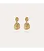 Gas Bijoux Eclipse earrings gold