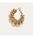 Gas Bijoux Tourbillon  earrings small gold