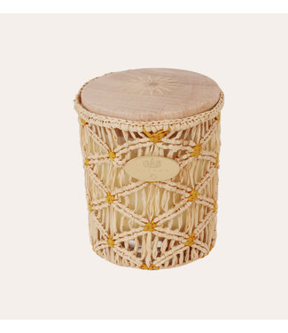 Gas Bijoux Bougie ensoleille moi raphia naturel Candle