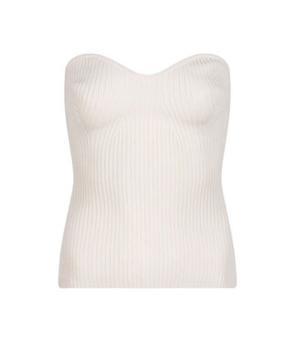 Dante 6 Eidra knitted bustier butter cream