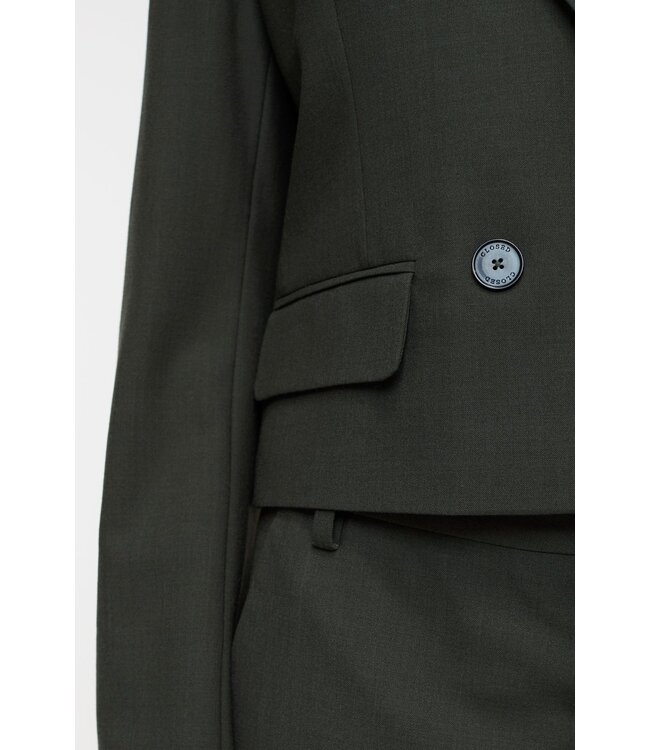 Closed Fitted blazer green weed
