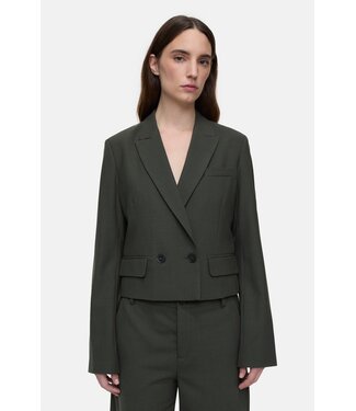 Closed Fitted blazer green weed