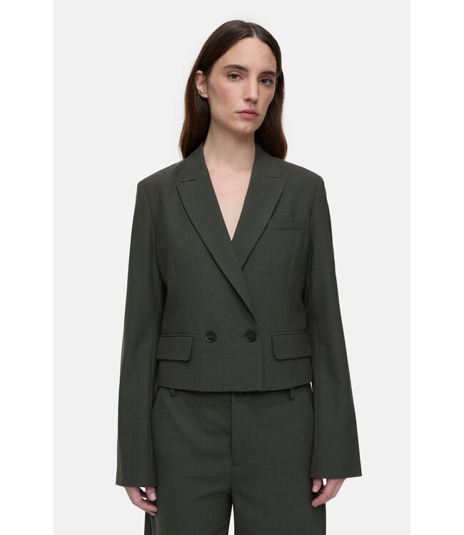 Closed Fitted blazer green weed