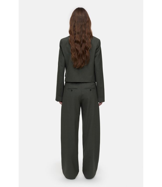 Closed Fitted blazer green weed