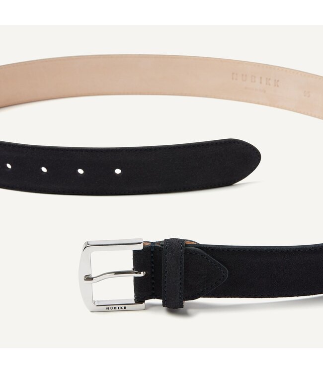 Nubikk Copy of James Belt (M) Taupe Suede 105