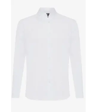 Genti Vinson  skin fit white blouse