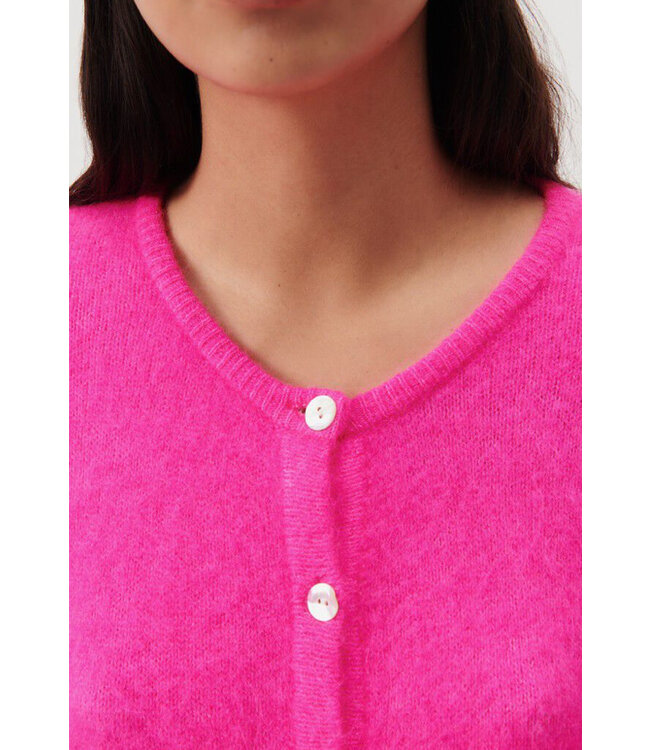 American Vintage Vito Gilet Rose Fluo Chine