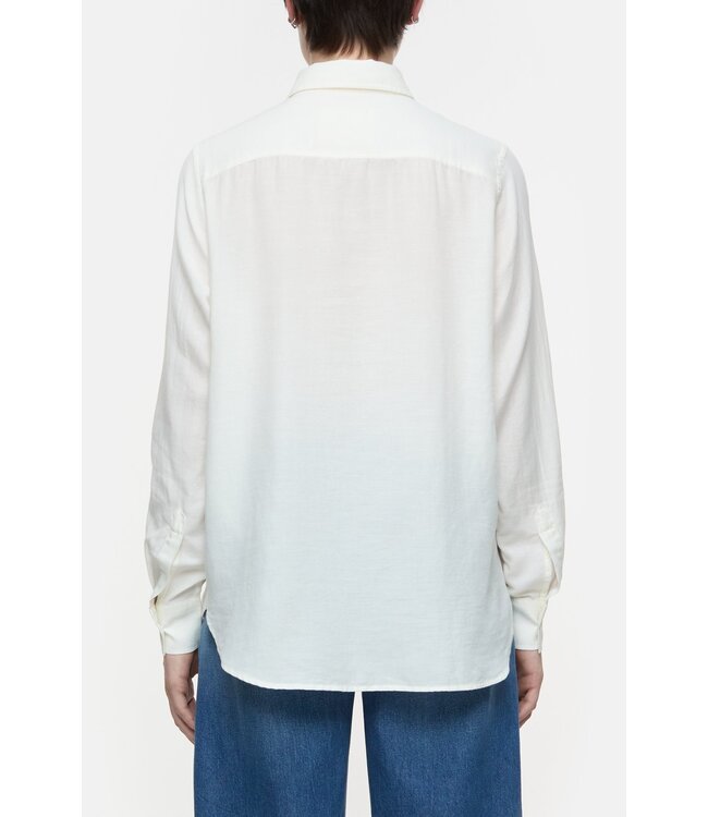 Closed Long Sleeve Shirt Giada Ivory 218