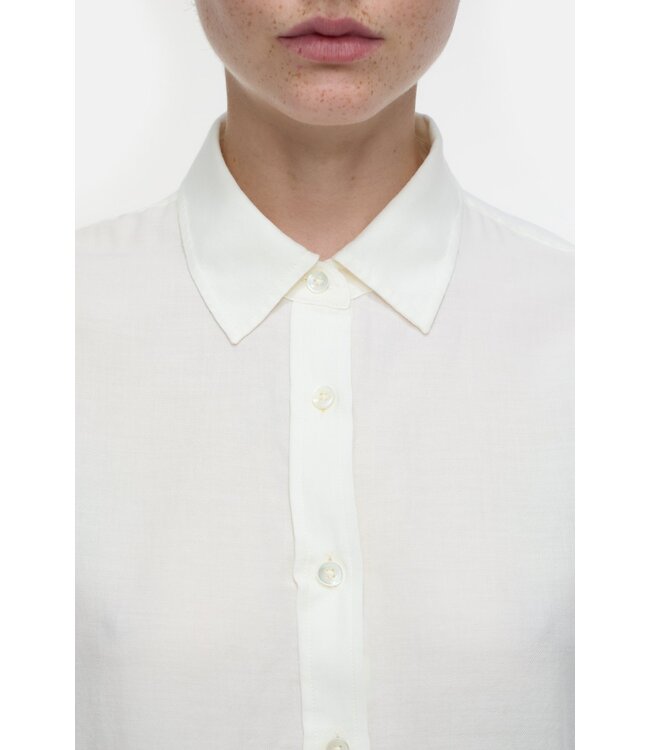 Closed Long Sleeve Shirt Giada Ivory 218