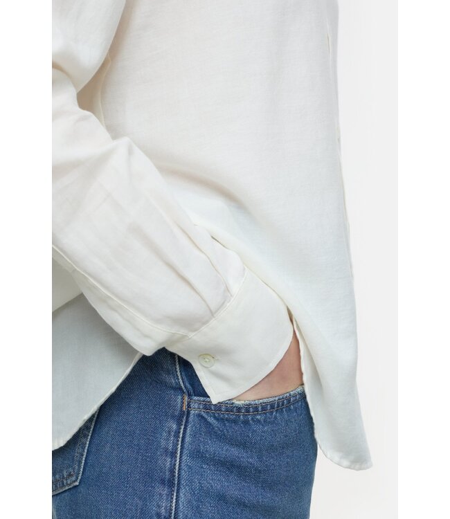 Closed Long Sleeve Shirt Giada Ivory 218