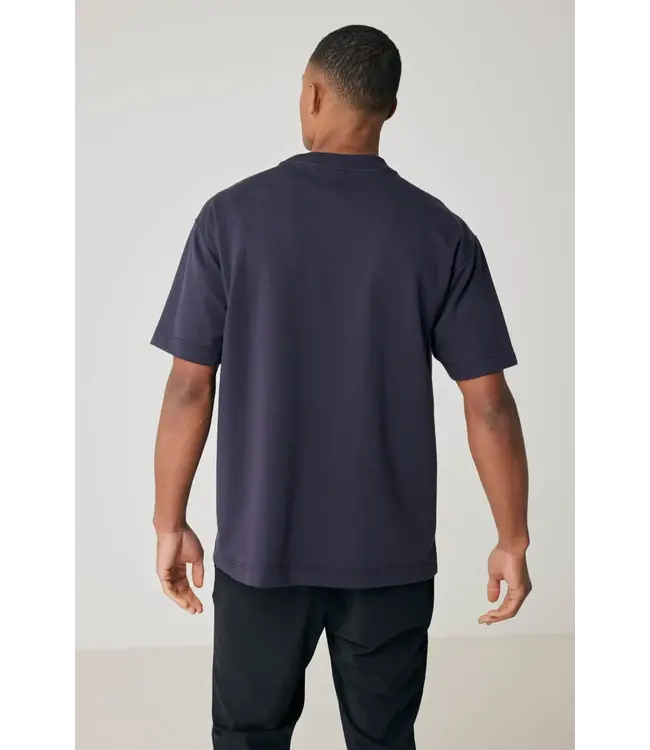 Genti Jersey sweat T-shirt SS Navy 310
