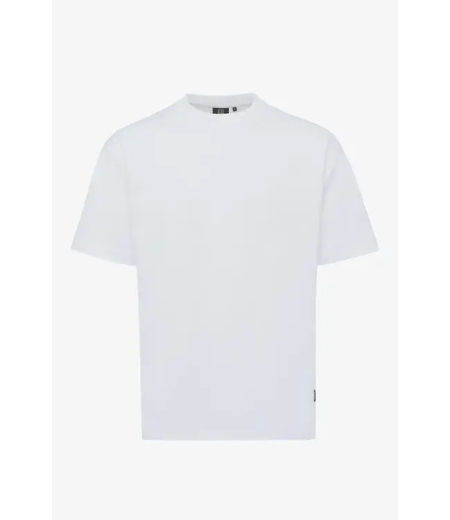 Genti Jersey sweat T-shirt SS White White Logo 1227-251