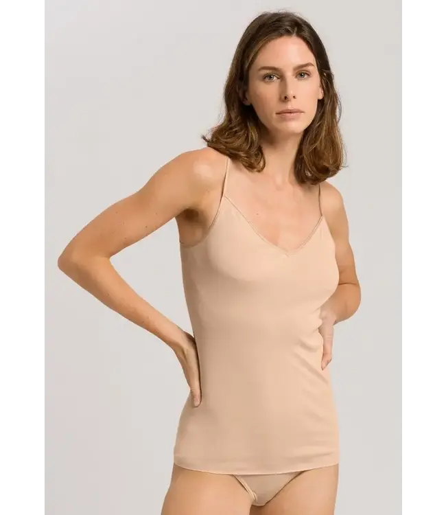 Hanro Cotton seamless top Nude