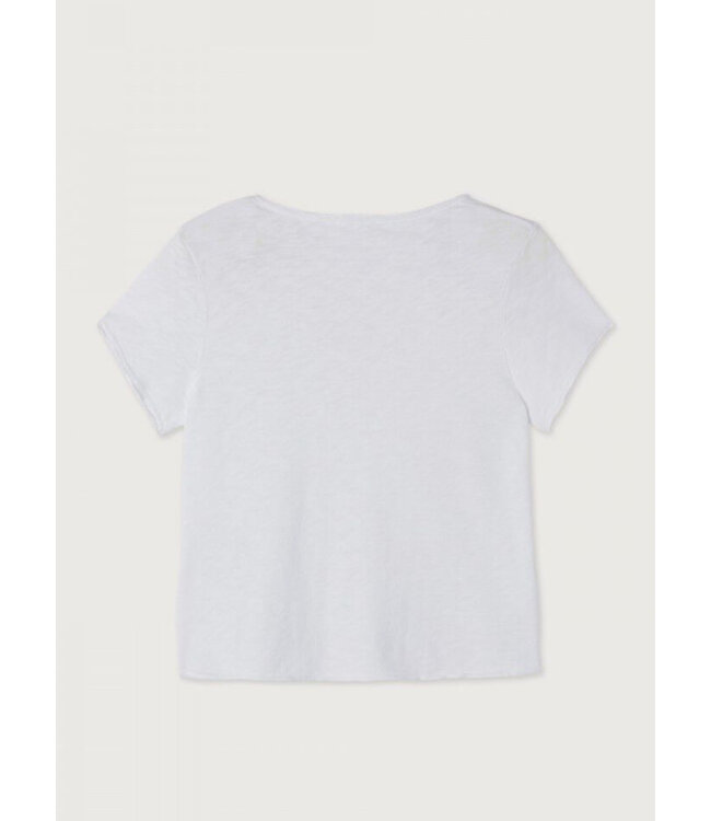 American Vintage Sonoma t-shirt V-neck white
