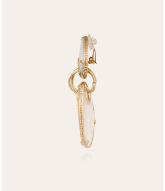Gas Bijoux Silia earrings large sold pearl
