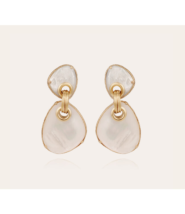 Gas Bijoux Silia earrings large sold pearl
