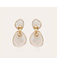 Gas Bijoux Silia earrings large sold pearl