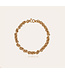 Gas Bijoux Maille rond entrecroise necklace gold