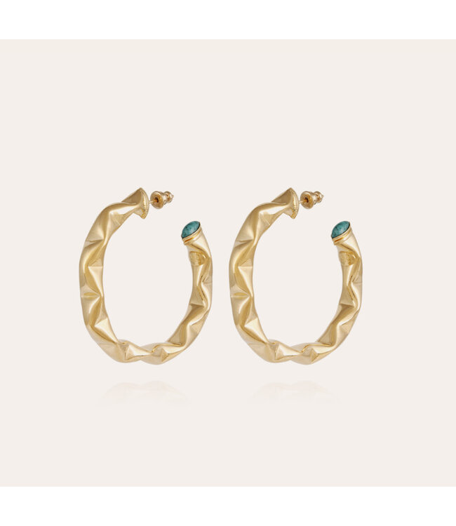 Gas Bijoux Moki Creole Cabo earring