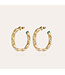 Gas Bijoux Copy of Moki bracelet gold beige stone