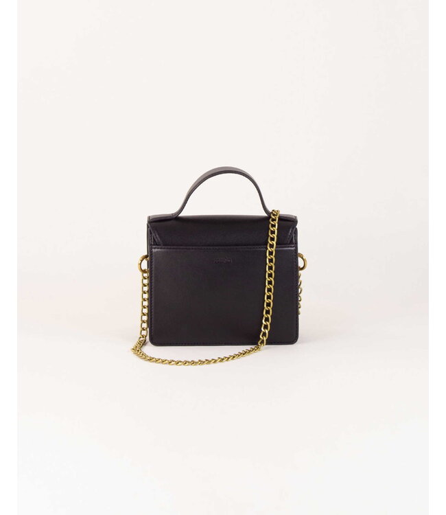 Sessùn Copy of Theao bag with oval buckle black