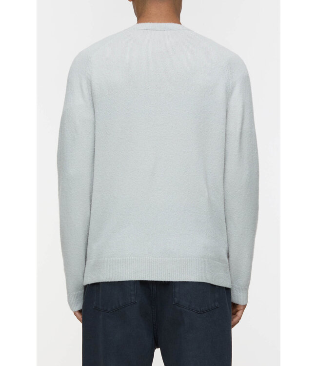 Closed Crewneck Raglan Oyster Grey