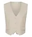 Gestuz Liza linnen waistcoat ancient scroll