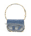 Diesel Copy of 1DR Wallet strap Denim and crystals