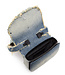 Diesel 1DR Iconic shoulder bag in denim and crystals