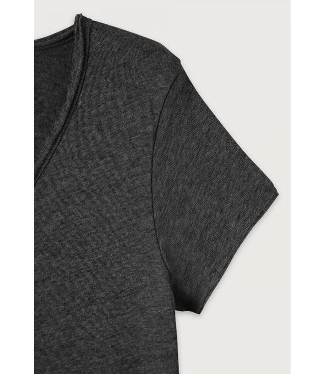 American Vintage Sonoma t-shirt V-neck Noir vintage