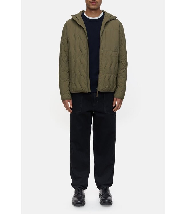 Closed Quilted jacket golden moss