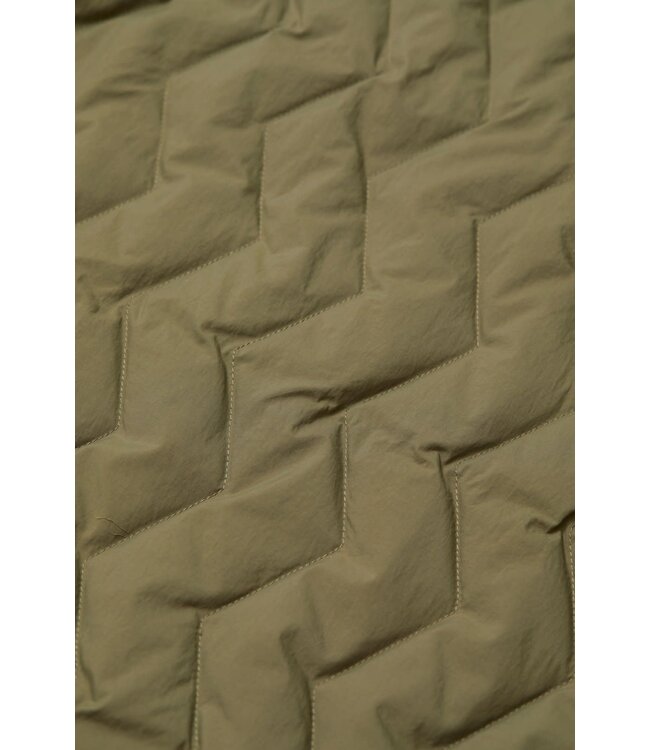 Closed Quilted jacket golden moss