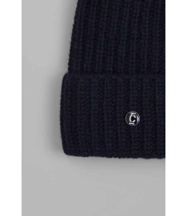Closed Beanie Hat Dark Night