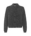 Gestuz Alpha short cardigan Charcoal melange Noos