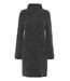 Gestuz Alpha rollneck dress Charcoal melange