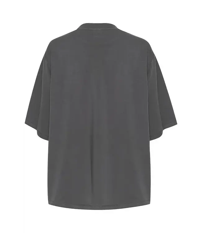 Gestuz Sami emb tee Grey Pinstripe