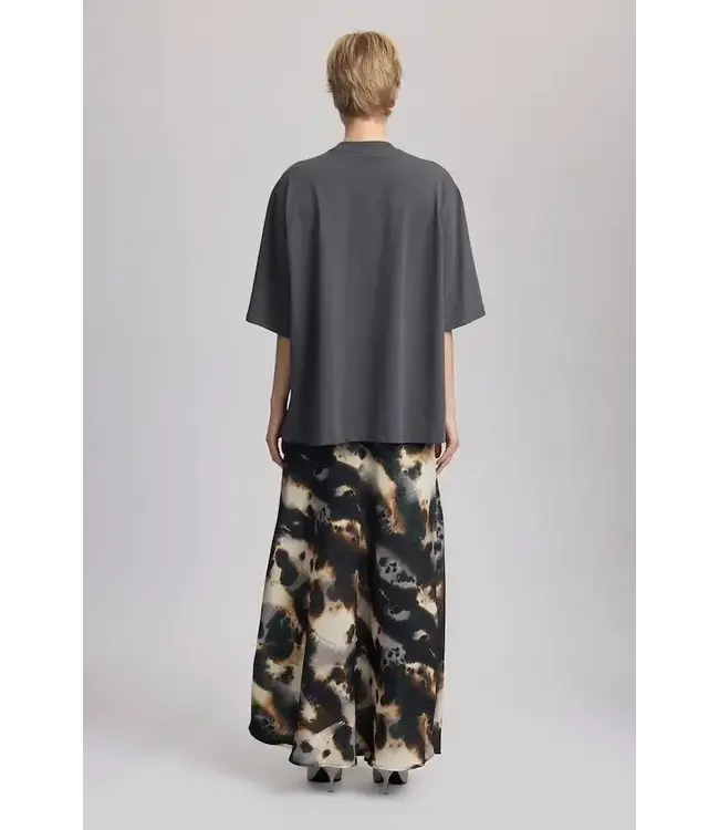 Gestuz Sami emb tee Grey Pinstripe