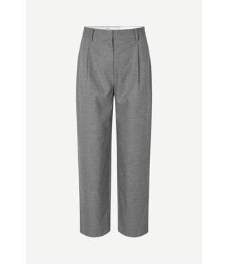 Samsøe Samsøe Saagneta trousers grey melange