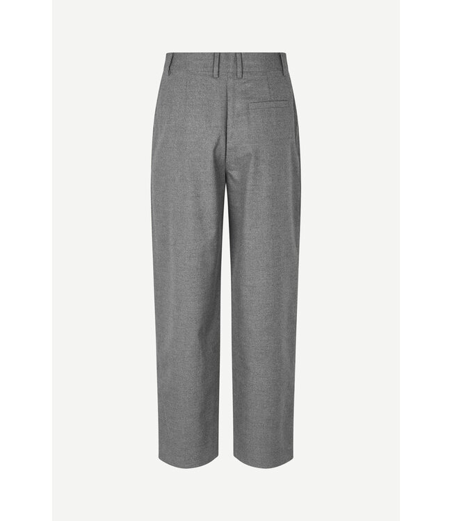 Samsøe Samsøe Saagneta trousers grey melange