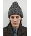 Closed Knitted hat Dark Grey Melange O/S