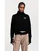 CHPTR-S Destroyed Sweater BLACK