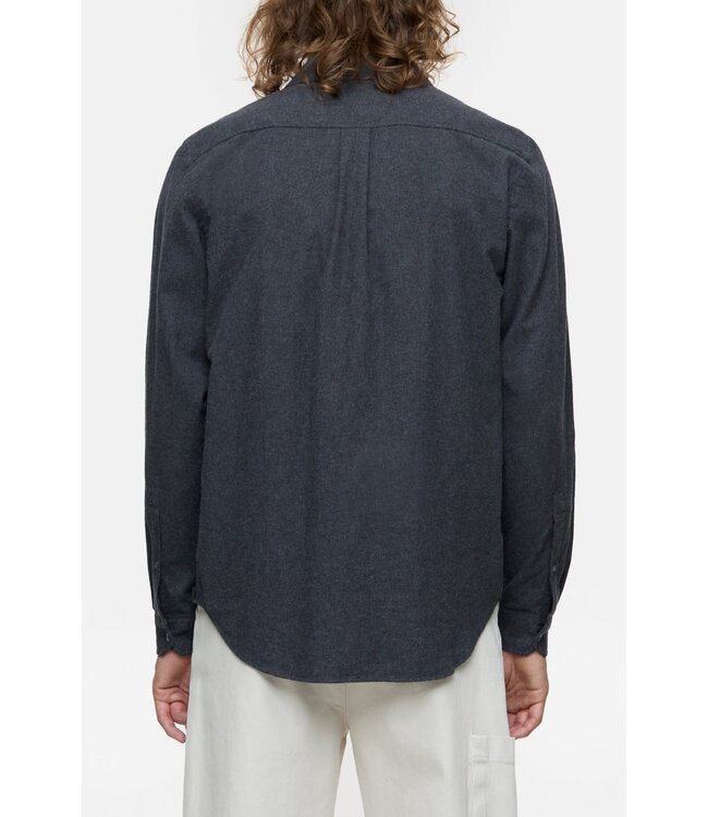 Closed Basic Shirt Dark Grey Melange