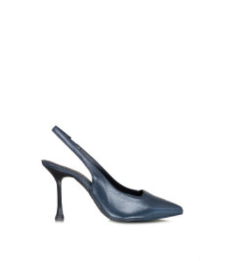 March 23 Vivienne high blue leather