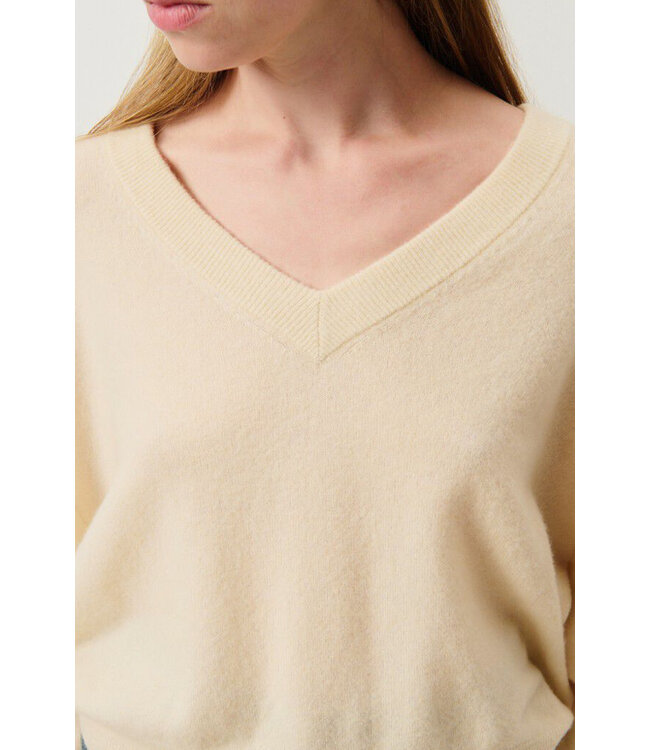 American Vintage Raxow naturel V-neck