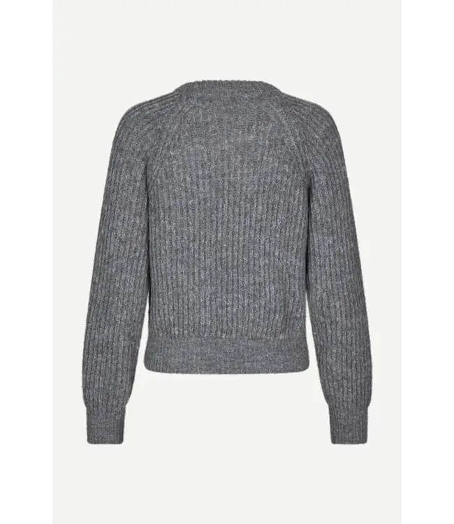 Samsøe Samsøe Layla Crew Neck Grey Melange