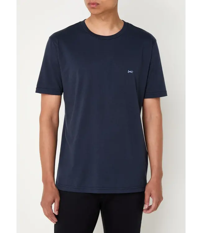 Denham Scissor reg tee Navy Blazer