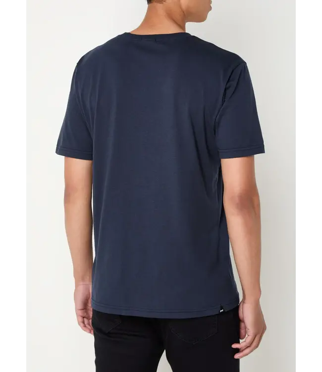 Denham Scissor reg tee Navy Blazer