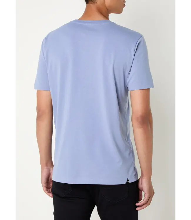 Denham Scissor reg tee Stonewash Grey